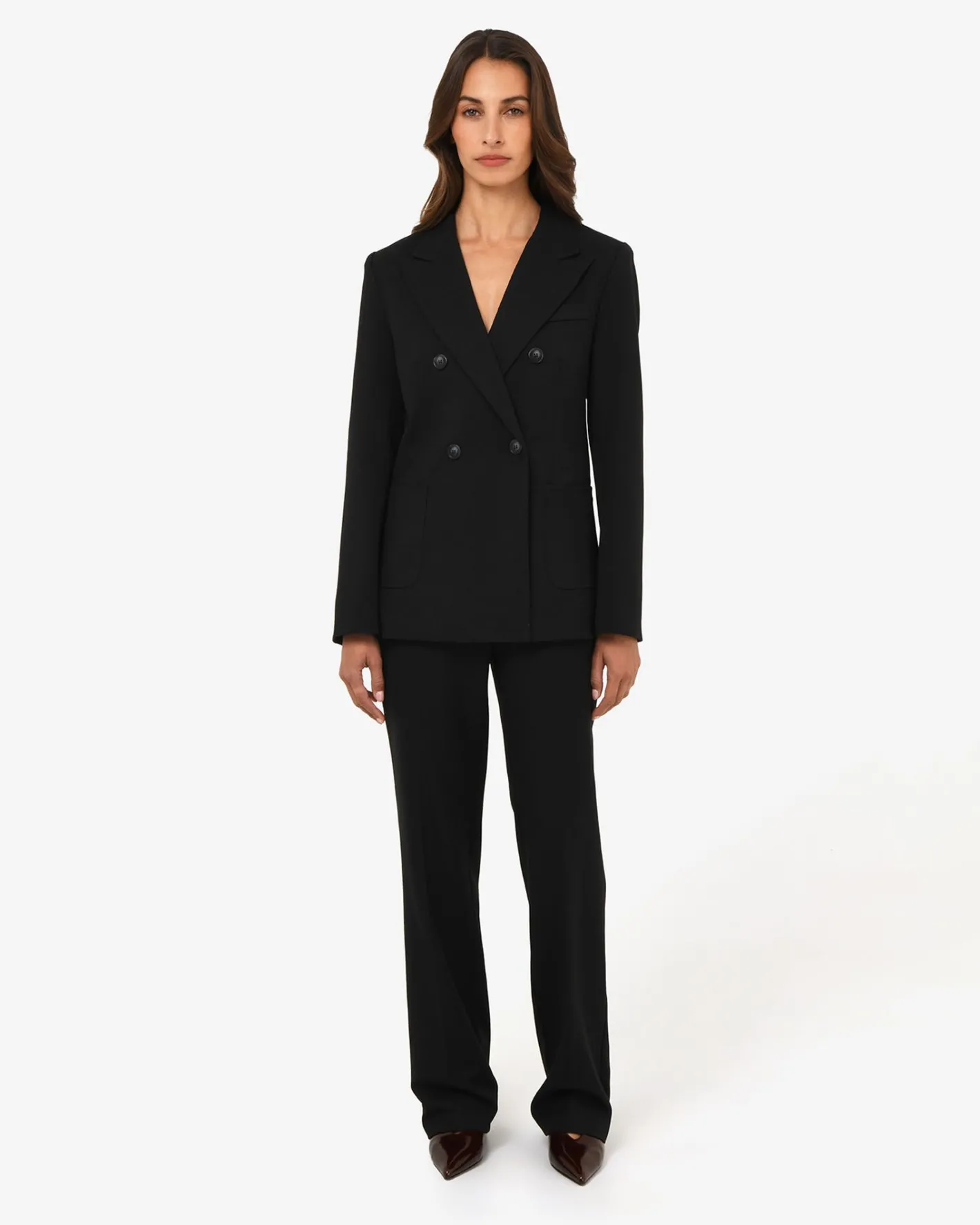 Forcast Merid Tailored Pants Black New