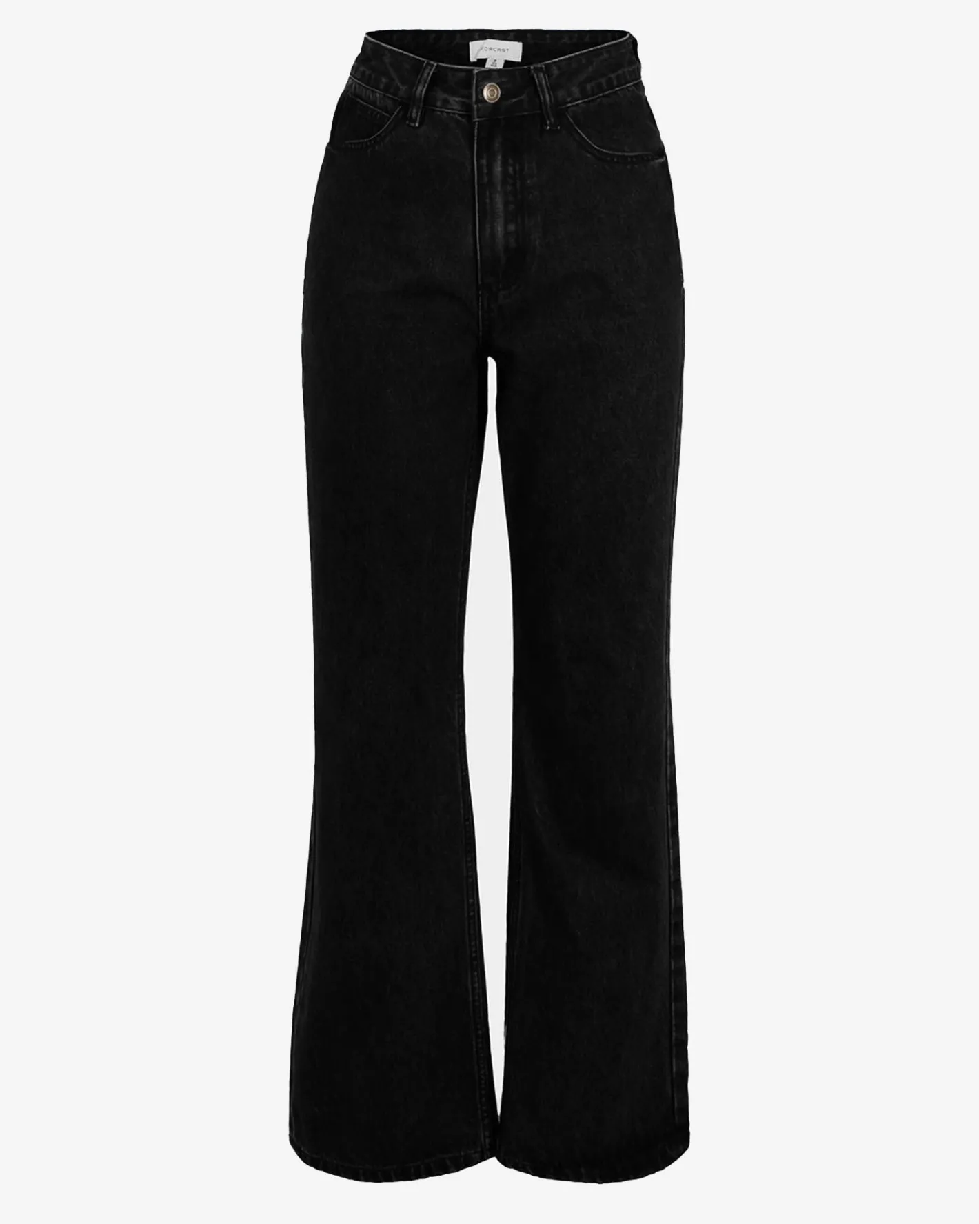 Forcast Merith Bootcut Jeans Washed Black Clearance