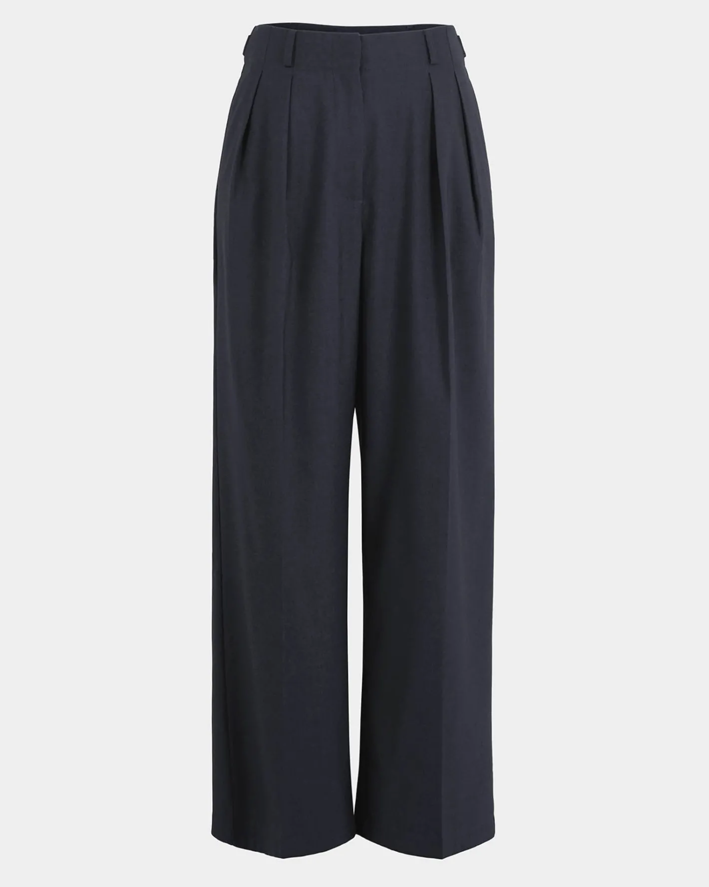 Forcast Milan Adjustable Waist Pants Grey Clearance