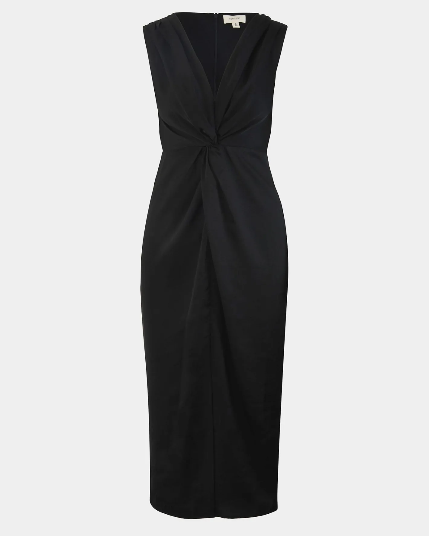 Forcast Mimi Front Twist Dress Black
