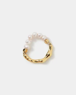 Forcast Moana 16k Plated Ring Gold New