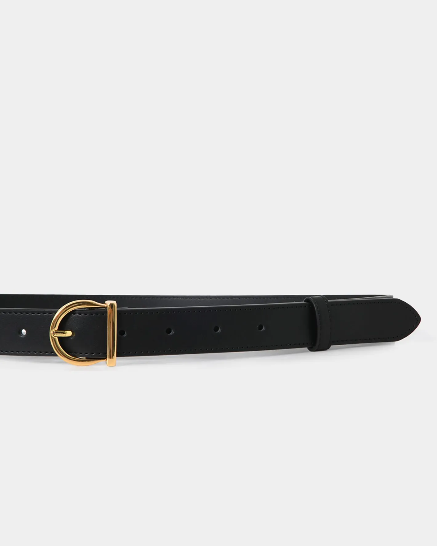 Forcast Morroco Leather Belt Black Outlet