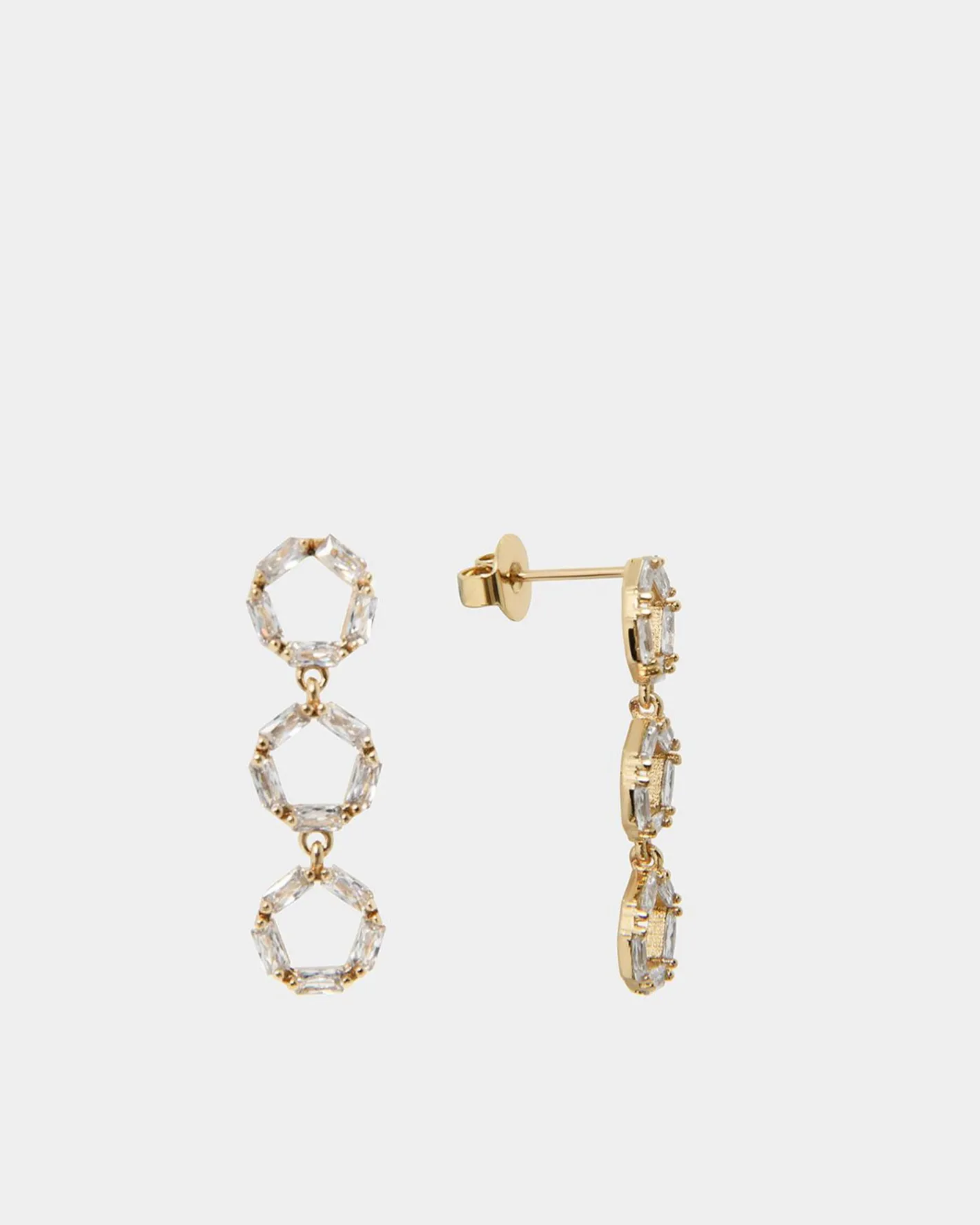 Forcast Naya 16k Plated Earrings Gold