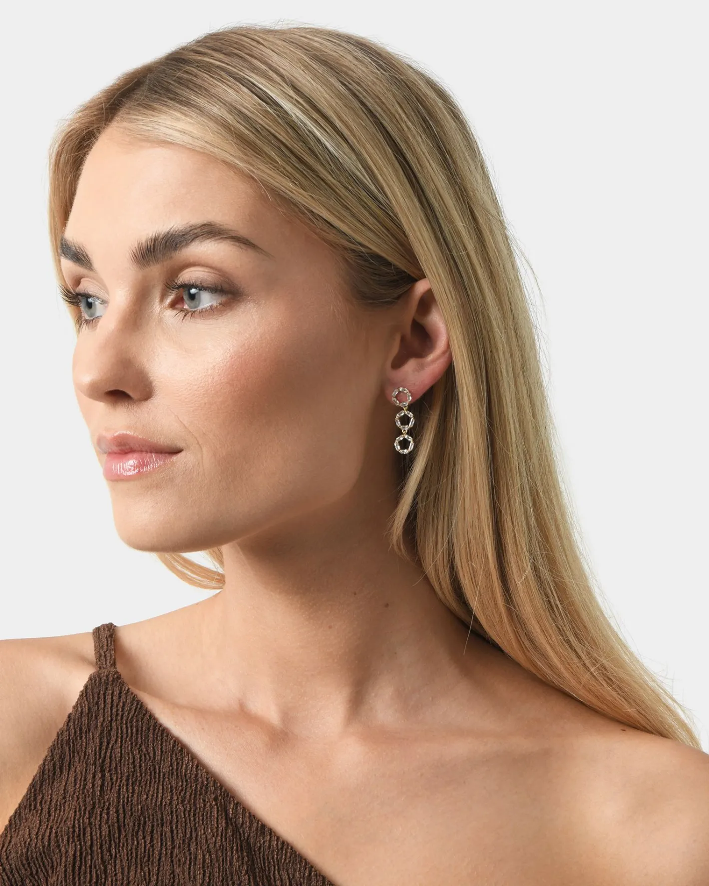Forcast Naya 16k Plated Earrings Gold