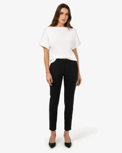 Forcast New Taylor Slim Pants Black Sale