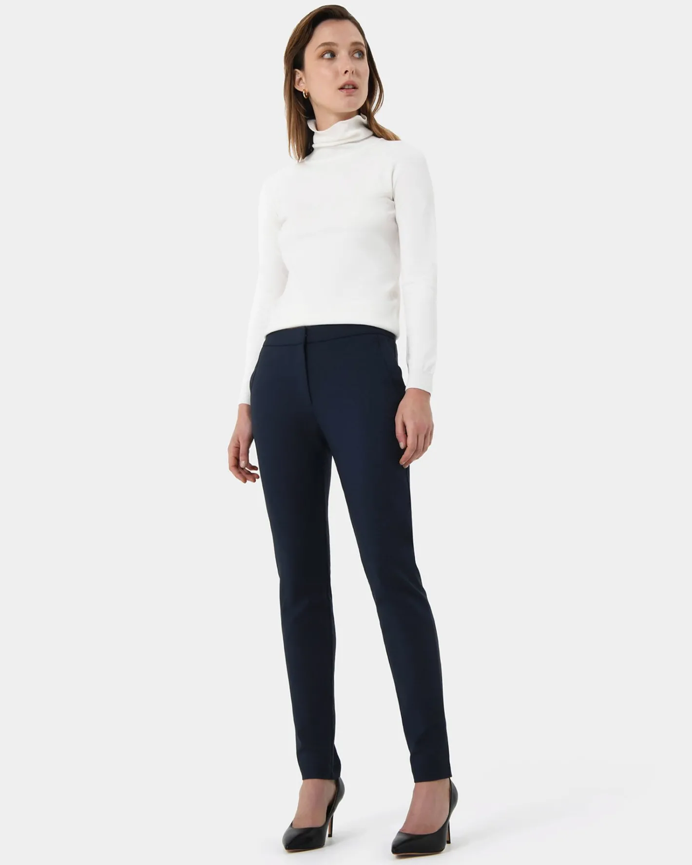 Forcast New Taylor Slim Pants Blue New