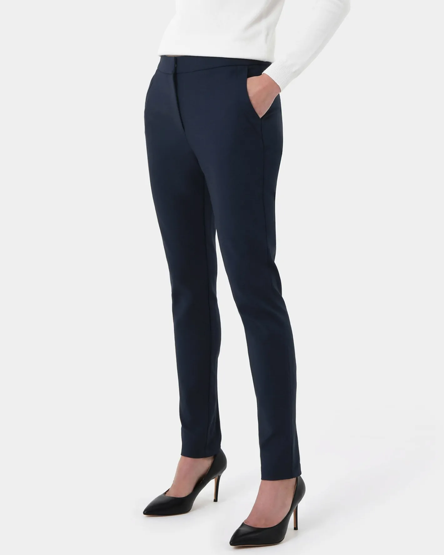 Forcast New Taylor Slim Pants Blue New