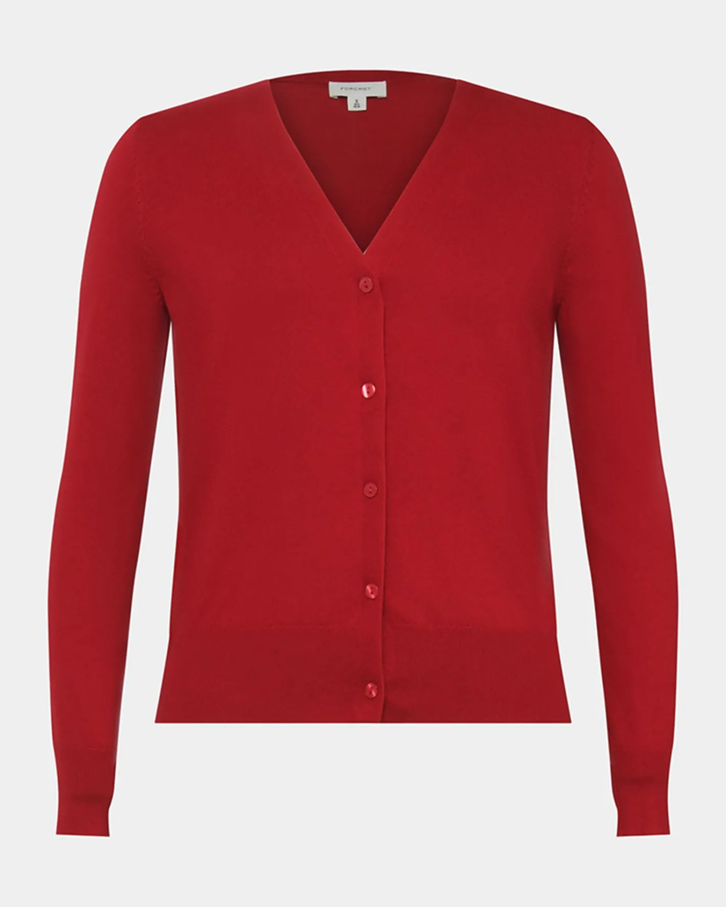 Forcast Nicolette V-neck Knit Cardigan Fire Clearance