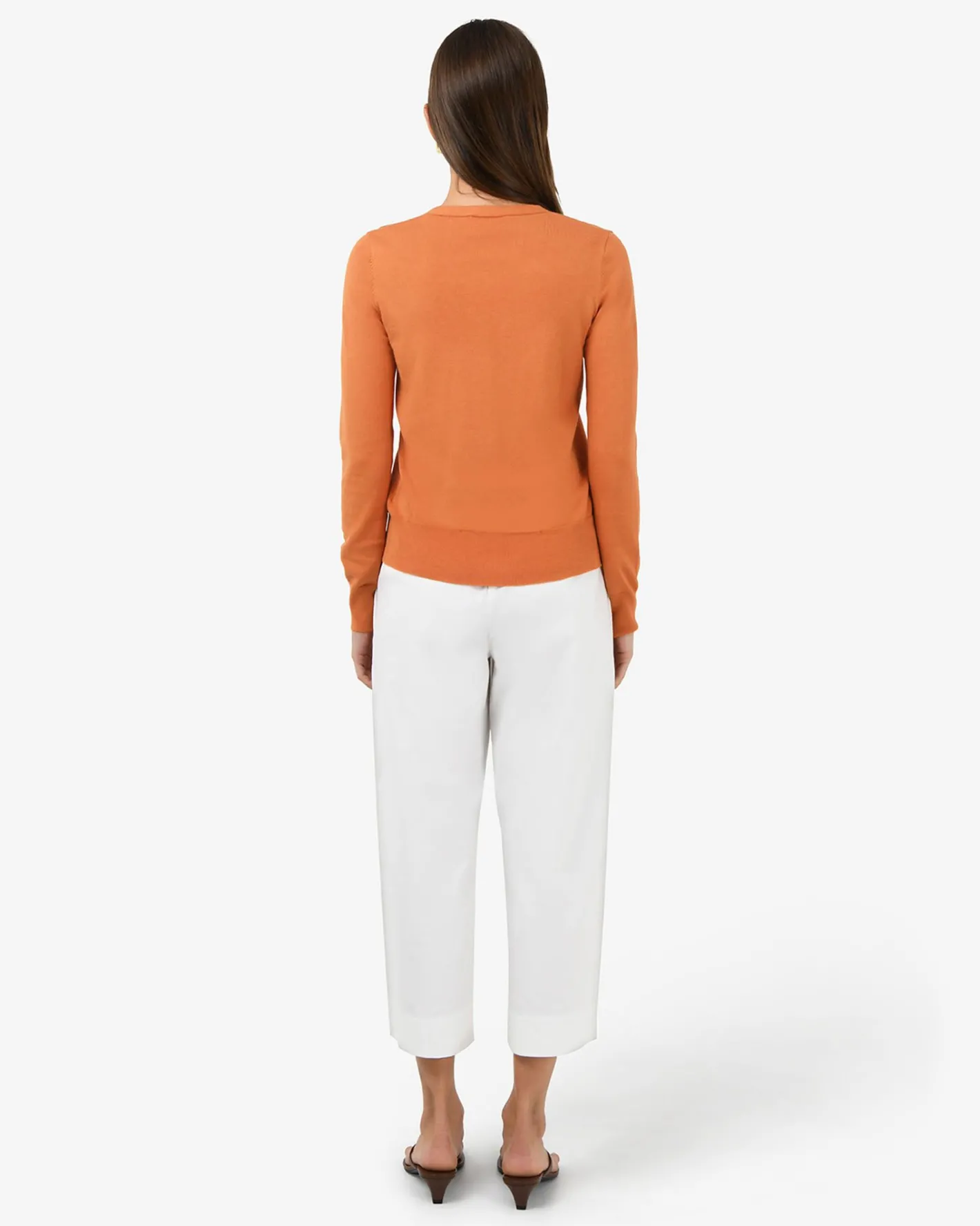 Forcast Nicolette V-neck Knit Cardigan Mandarin Outlet