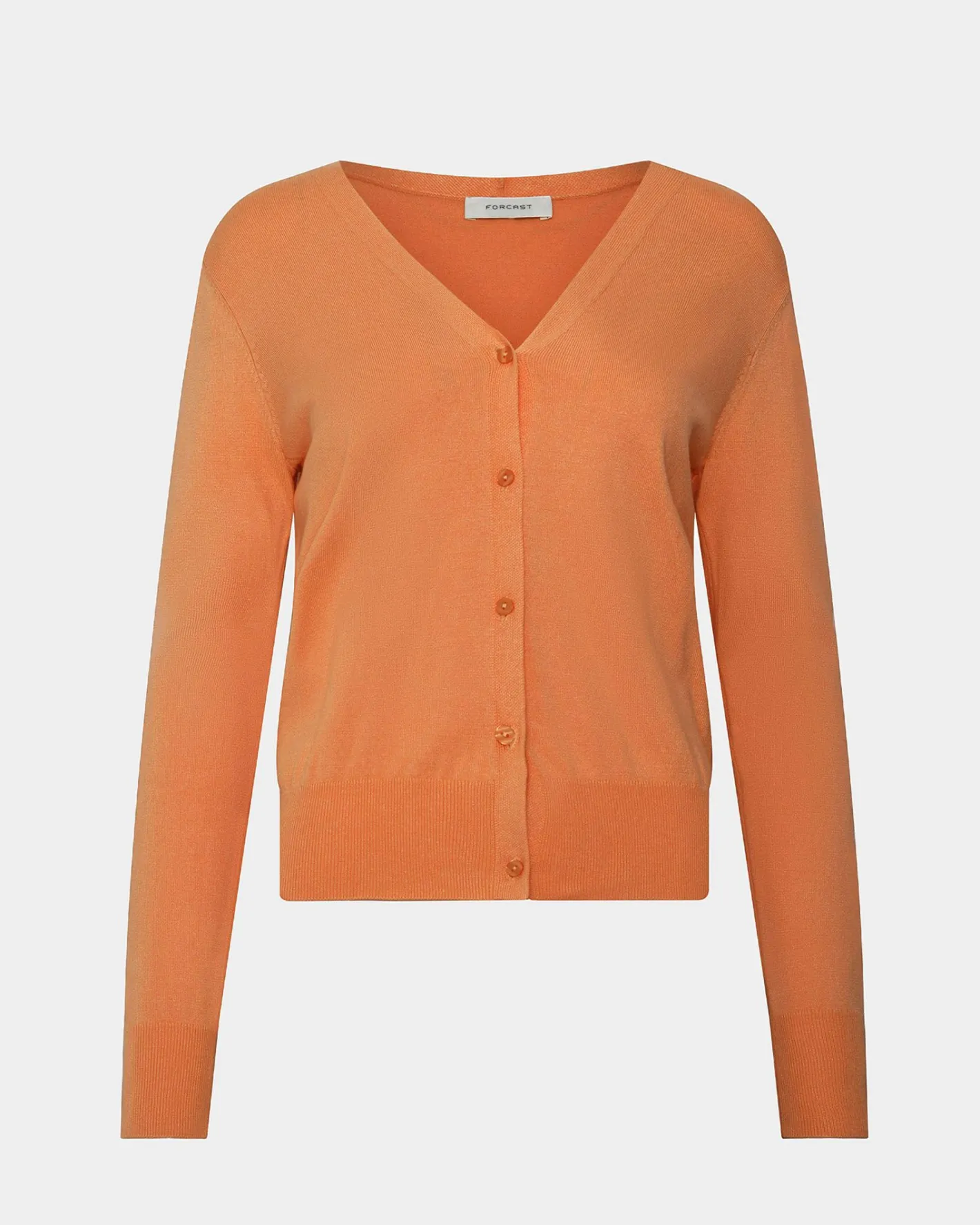 Forcast Nicolette V-neck Knit Cardigan Mandarin Outlet