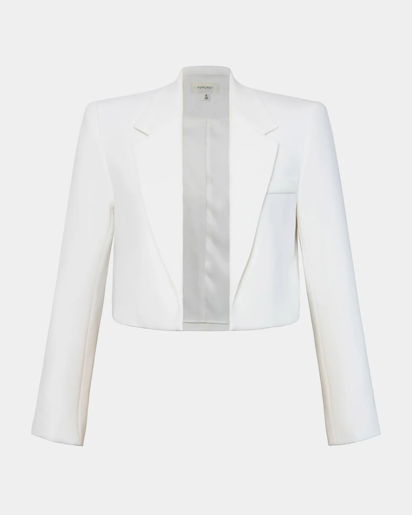 Forcast Nikki Cropped Blazer Ivory Online