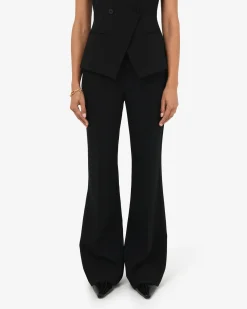 Forcast Nikki Flared Leg Pants Black Clearance