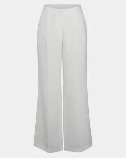 Forcast Nikki Tailored Elastic Pants Ivory New