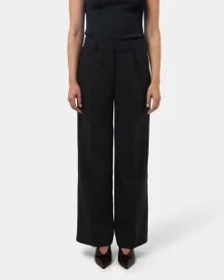 Forcast Nikki Tailored Elastic Pants Black Best
