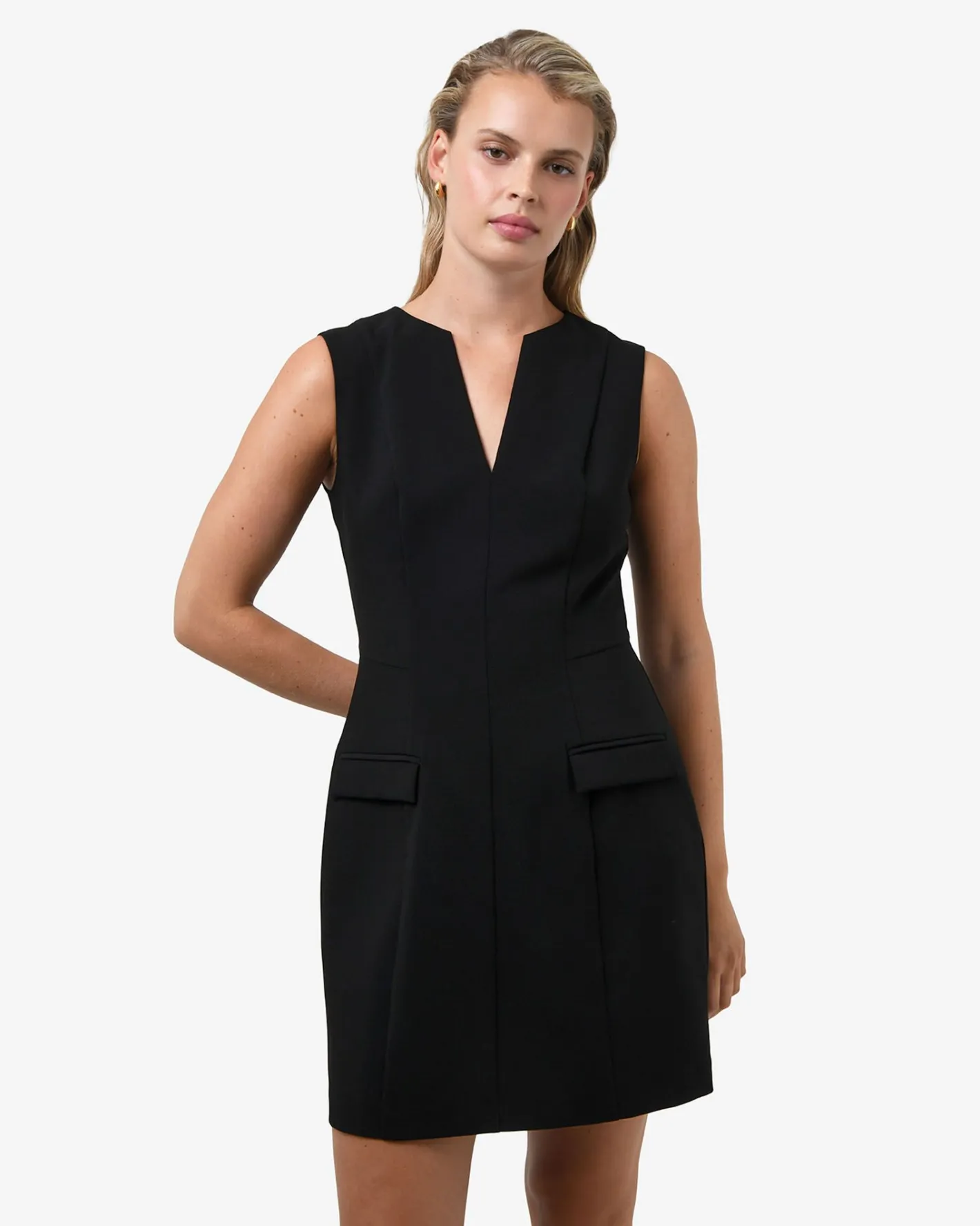 Forcast Nikki Tailored Mini Dress Black Hot