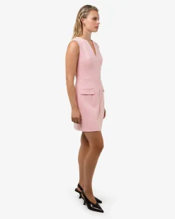 Forcast Nikki Tailored Mini Dress Pink New