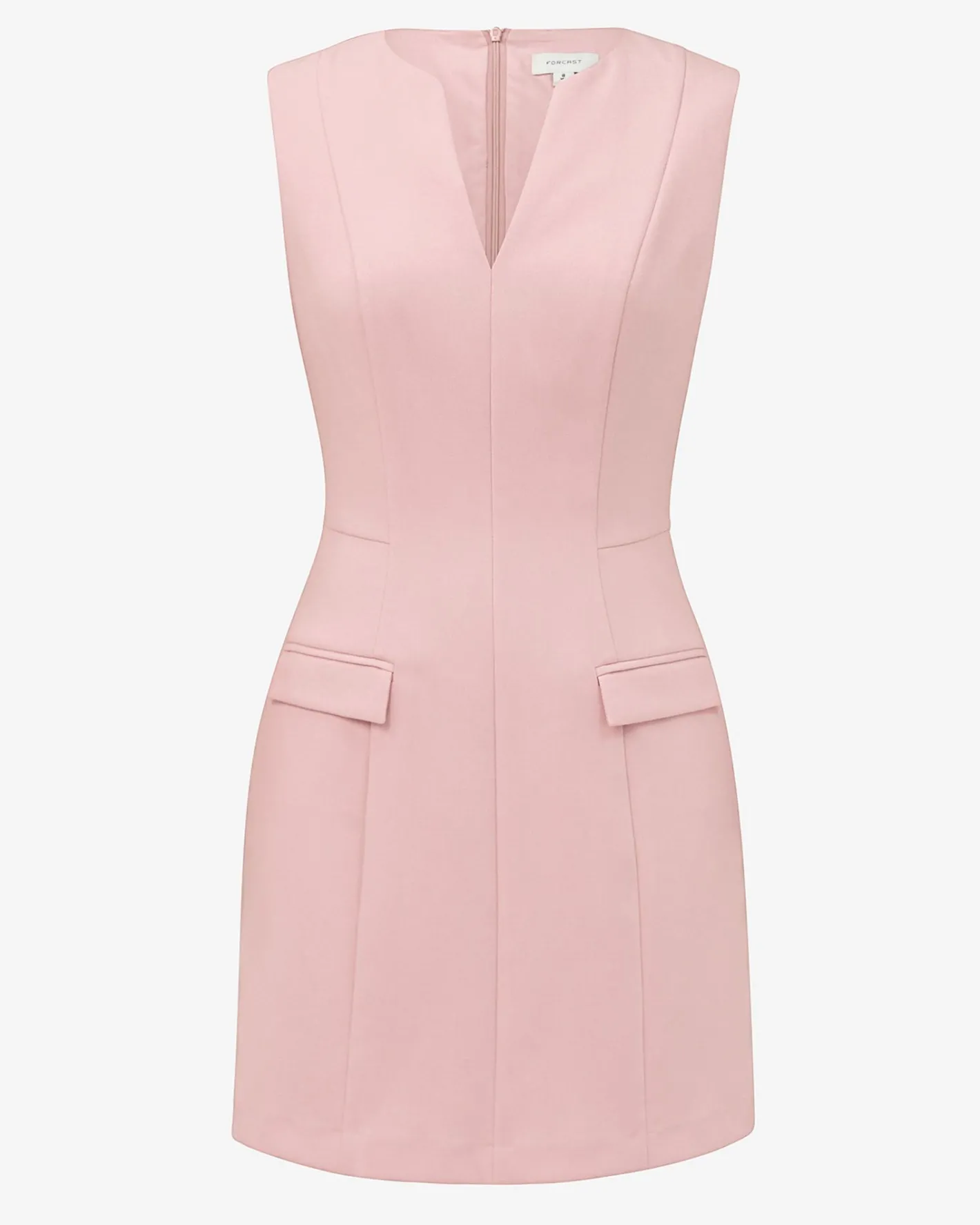 Forcast Nikki Tailored Mini Dress Pink New