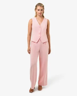 Forcast Nikki Tailored Pants Pink Outlet