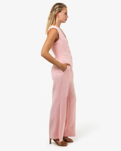 Forcast Nikki Tailored Pants Pink Outlet
