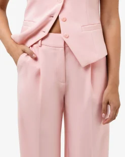 Forcast Nikki Tailored Pants Pink Outlet