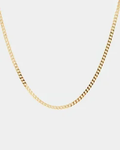 Forcast Olive 16k Plated Necklace Gold