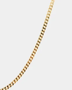 Forcast Olive 16k Plated Necklace Gold