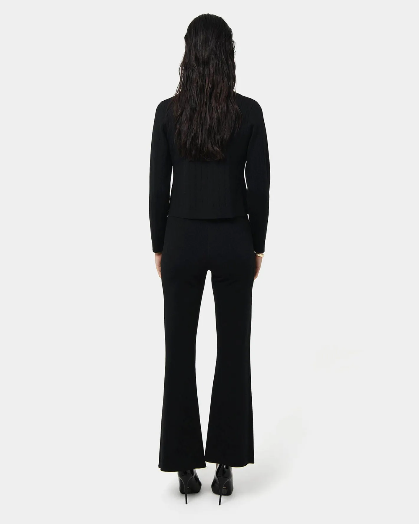 Forcast Rachel Chain Cardigan Black