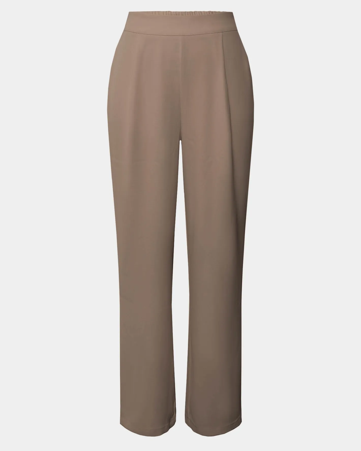 Forcast Rain Elastic Waist Pants Camel Online