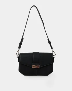 Forcast Rebeca Cross Body Bag Black New