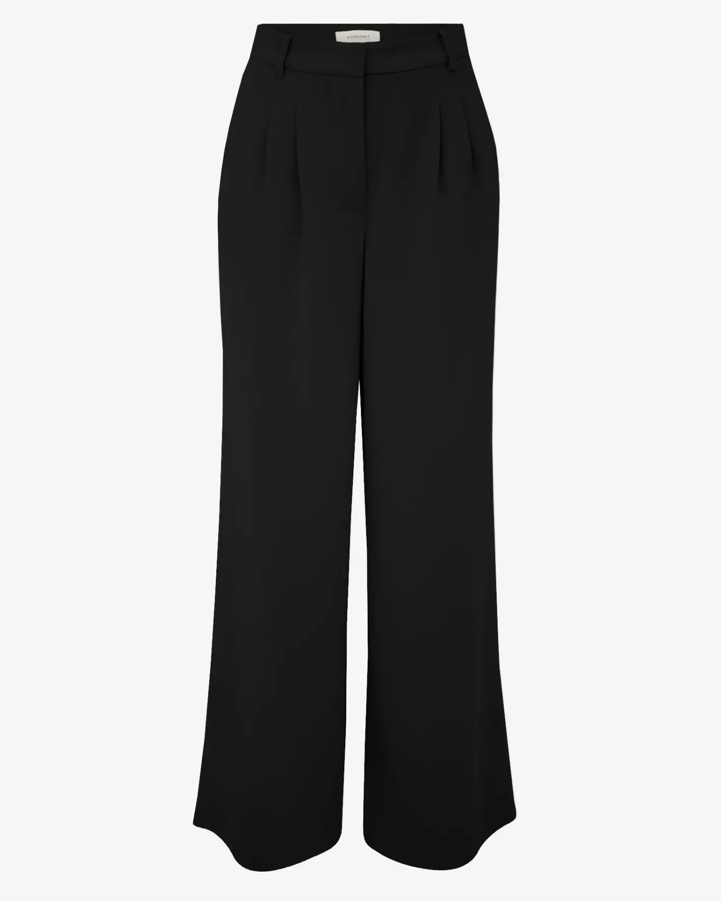 Forcast Rumy Wide Leg Tailored Pants Black