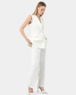 Forcast Rylan Tapered Pants Ivory Sale