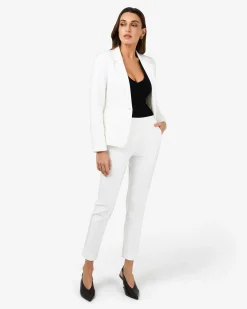 Forcast Safira High-waist Trousers Ivory