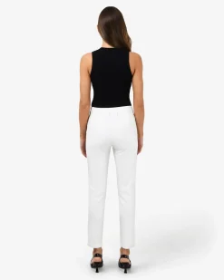 Forcast Safira High-waist Trousers Ivory