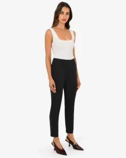 Forcast Safira High-waist Trousers Black Clearance