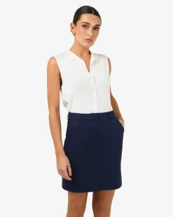 Forcast Safira Mini Skirt Navy Best