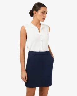 Forcast Safira Mini Skirt Navy Best