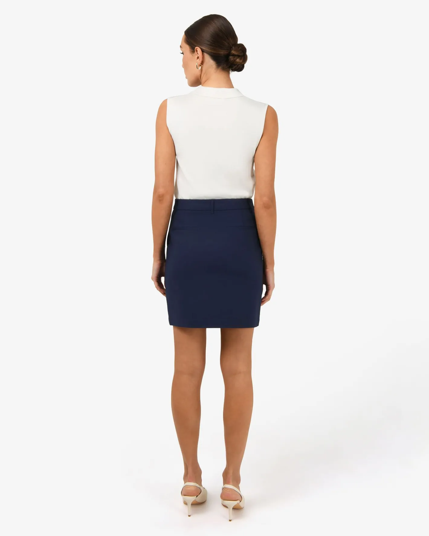 Forcast Safira Mini Skirt Navy Best