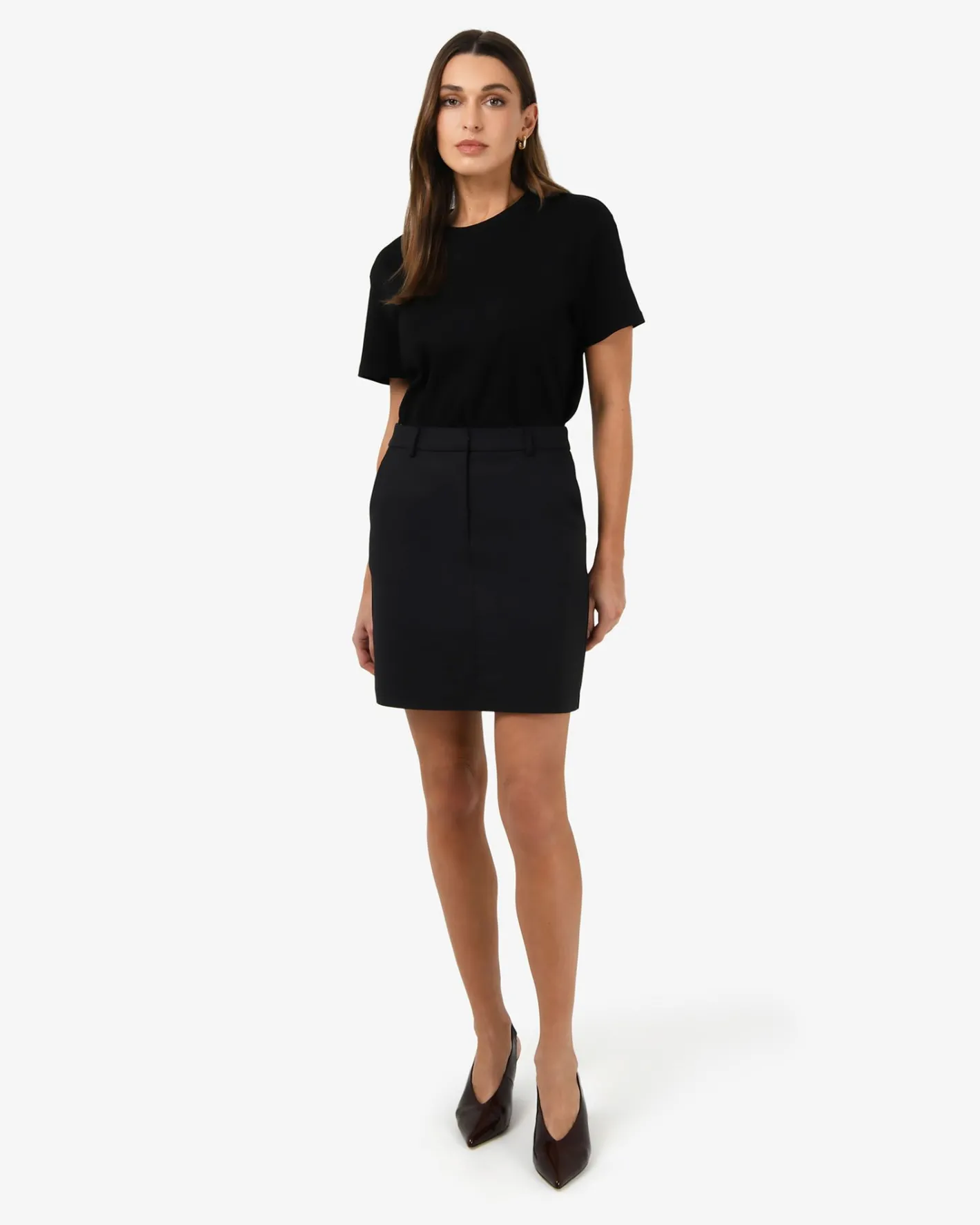 Forcast Safira Mini Skirt Black Online