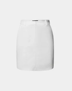Forcast Safira Mini Skirt Ivory Clearance