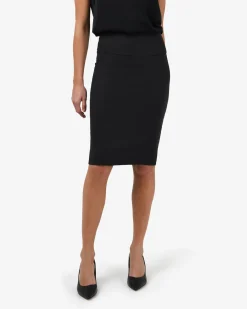 Forcast Safira Pencil Skirt Black Clearance