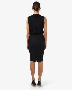 Forcast Safira Pencil Skirt Black Clearance