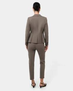 Forcast Safira Suit Jacket Walnut