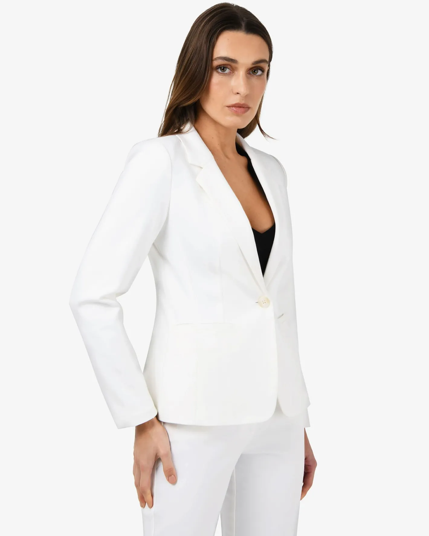 Forcast Safira Suit Jacket Ivory Sale