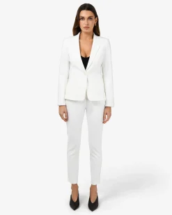 Forcast Safira Suit Jacket Ivory Sale