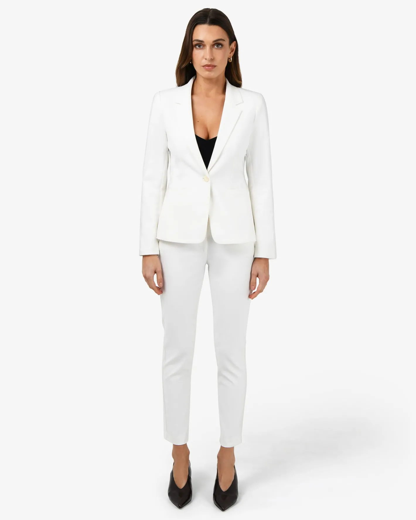 Forcast Safira Suit Jacket Ivory Sale