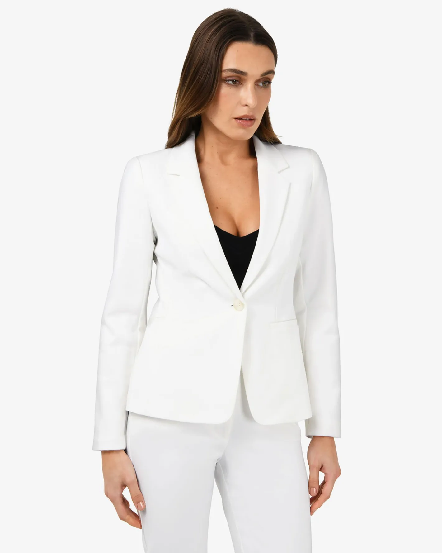 Forcast Safira Suit Jacket Ivory Sale