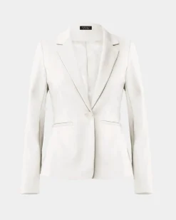 Forcast Safira Suit Jacket Ivory Sale