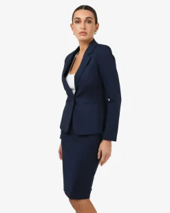 Forcast Safira Suit Jacket Navy