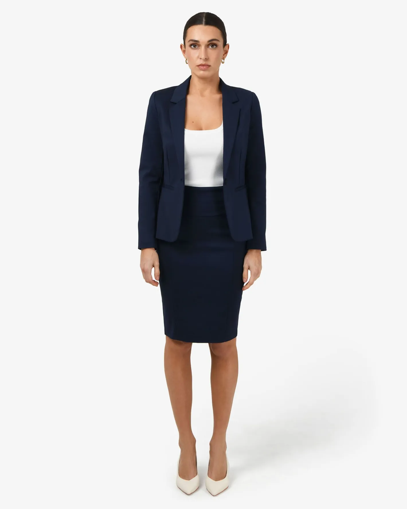 Forcast Safira Suit Jacket Navy