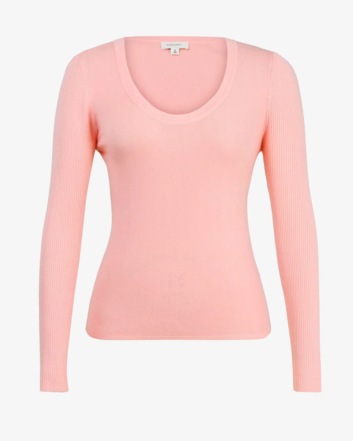 Forcast Samira Scoop Neck Knit Pink Online